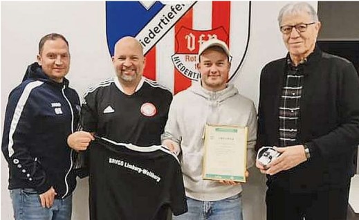 Fußballheld Noah Bursky