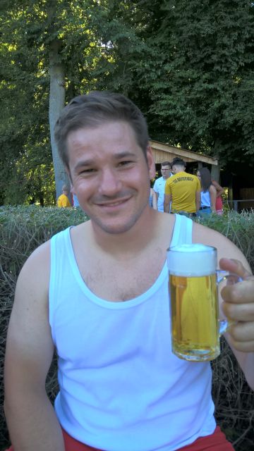 Julian Pötz erzielte das 1. Tor der SGND